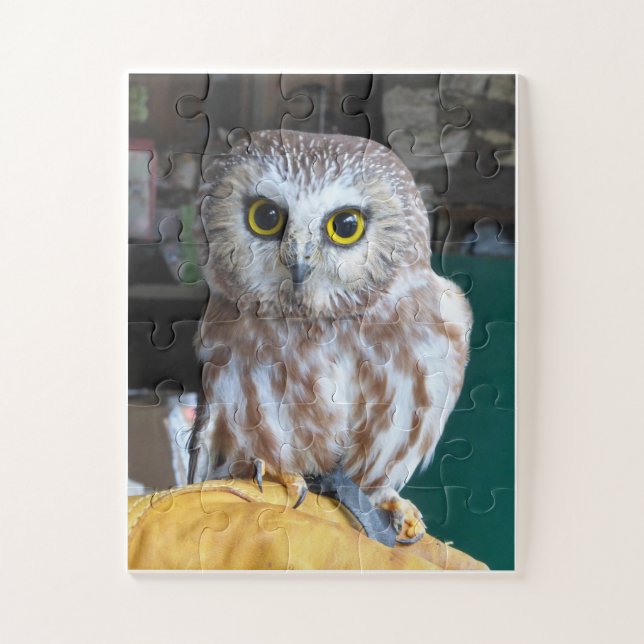 Puzzle Owl (Vertical)