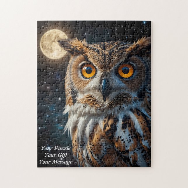 Puzzle Owl Jigsaw (Vertical)