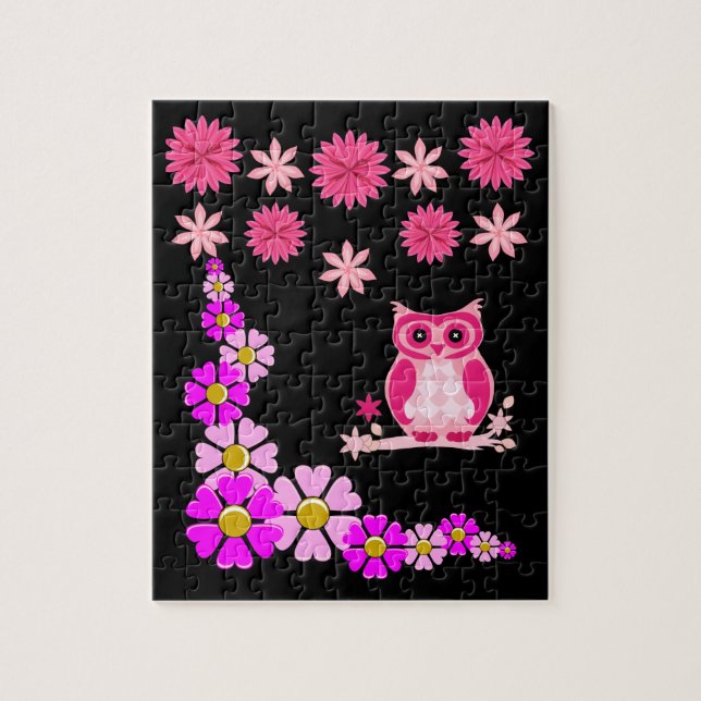 Puzzle Owl Jigsaw (Vertical)