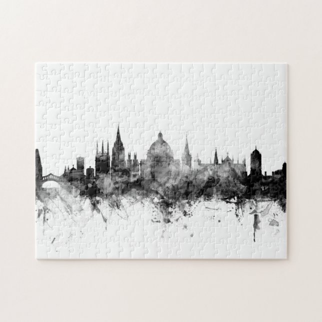 Puzzle Oxford England Skyline (Horizontal)