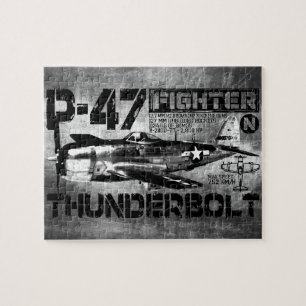 Puzzle P-47 Thunderbolt