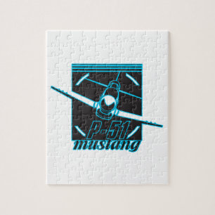 Puzzle P-51 mustang
