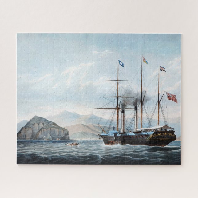 Puzzle P&O vapeur Bentinck 1844 (Horizontal)