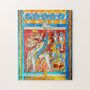 Puzzle PA traditionnelle antique de mur de mythologie