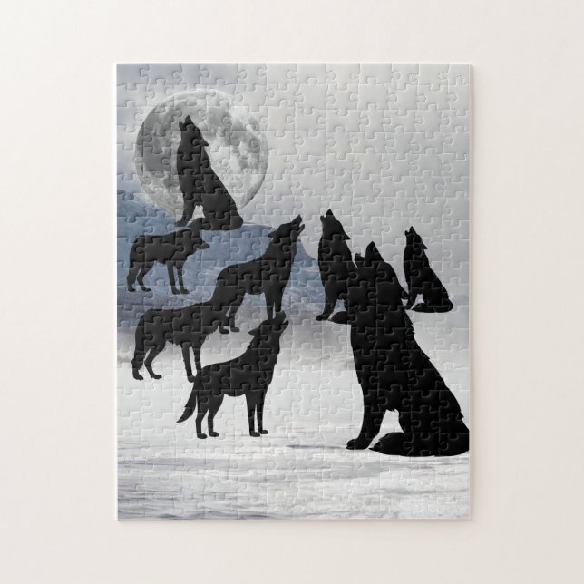 PUZZLE PACK DE LOUPS (Vertical)