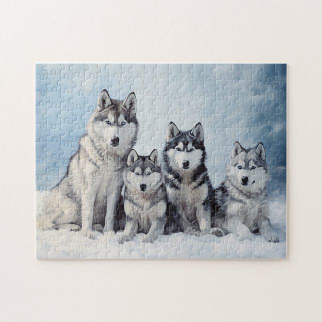 Puzzle Pack Sibérien Husky (Horizontal)