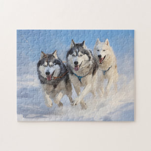 Puzzle Pack Sibérien Husky 2
