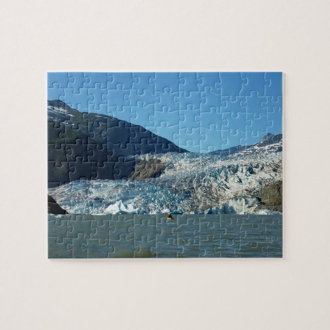 Puzzle Pagaie sur le glacier Mendenhall (Horizontal)