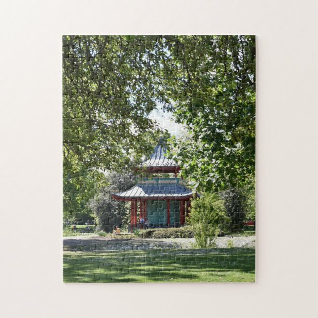 Puzzle Pagode Victoria Park Tower Hamlets Londres Royaume (Vertical)