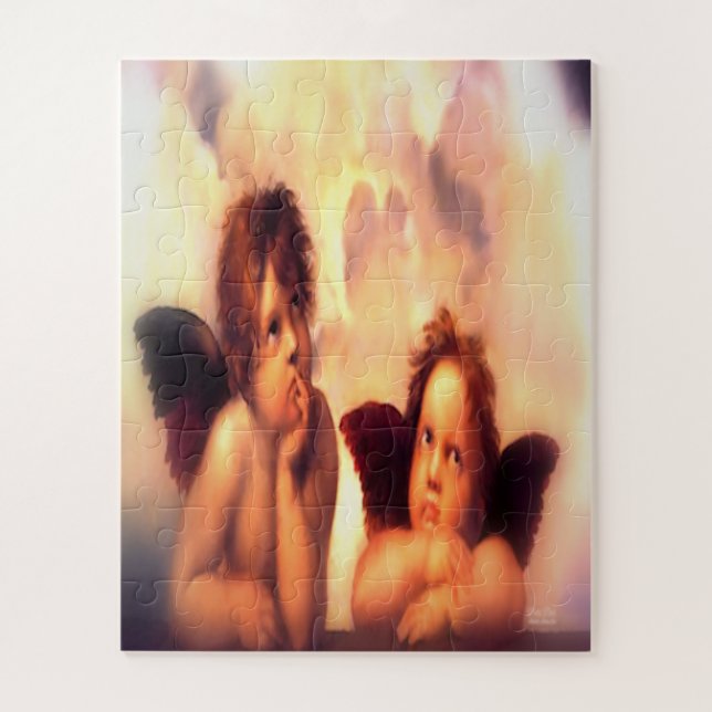 Puzzle Paire de Putti d'Anges (Vertical)