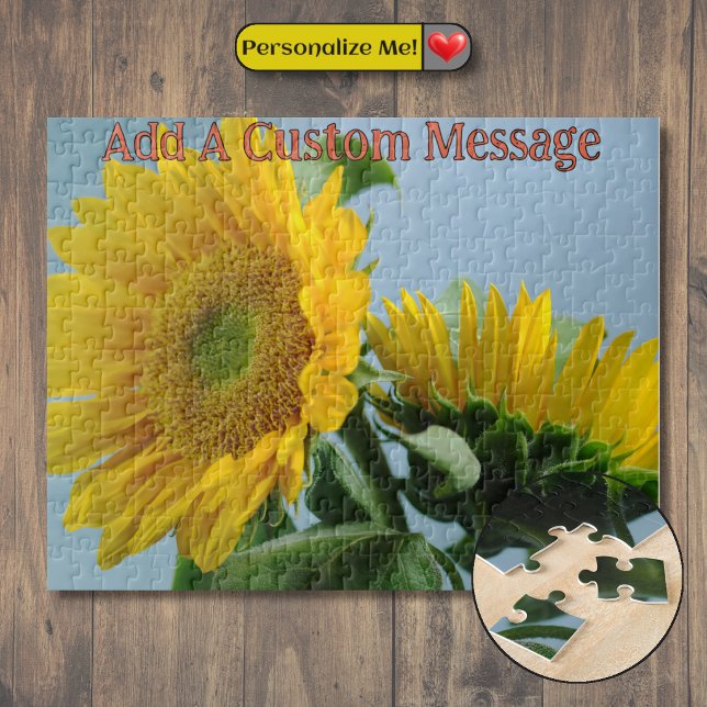 Puzzle Paire de tournesols (Pair of Sunflowers Jigsaw Puzzle
)