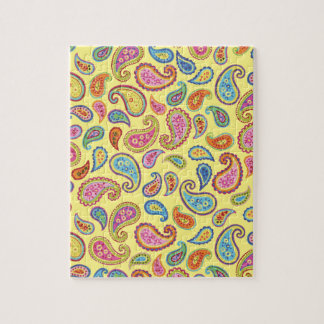 Puzzle Paisley Joli Design coloré marocain