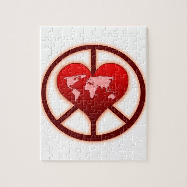 Puzzle Paix du monde (Vertical)