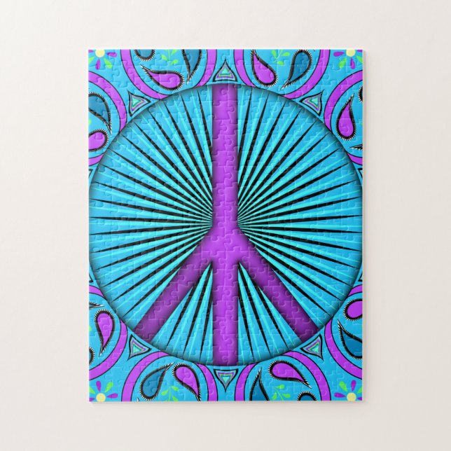 Puzzle Paix ~ Feuille (Vertical)