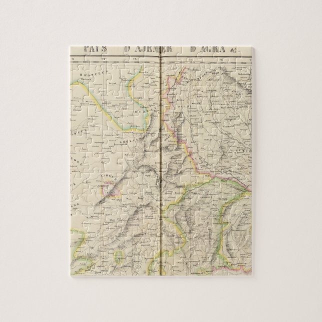 Puzzle Pakistan, Inde 82 (Vertical)