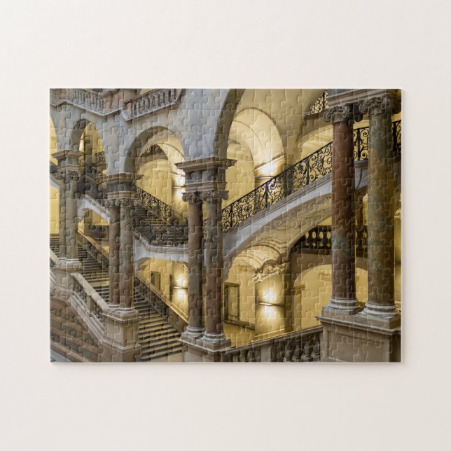 Puzzle Palais de justice de Munich Allemagne. (Horizontal)