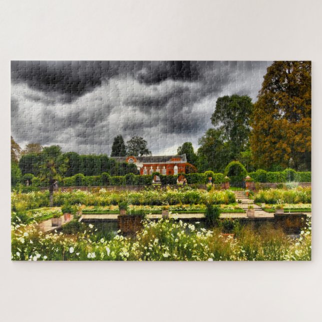Puzzle Palais de Kensington Londres. (Horizontal)