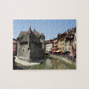 Puzzle Palais de l'Isle à Annecy pittoresque, France