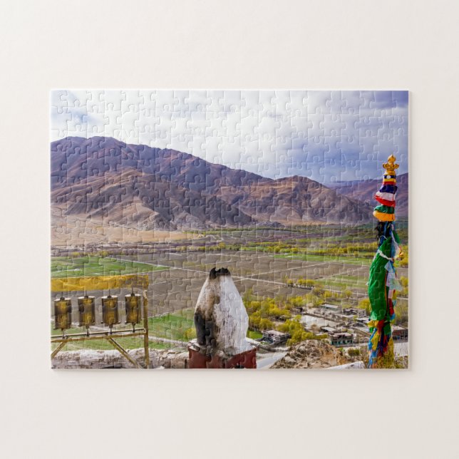 Puzzle Palais de Yumbulakhang - Tibet, Asie (Horizontal)