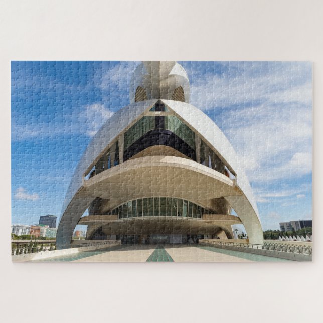 Puzzle Palau des Arts Reina Sofia, Valence (Horizontal)