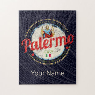 Puzzle Palermo Capitale De La Sicile Italie Souvenir Anci