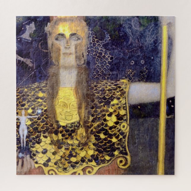 Puzzle Pallas Athena, Gustav Klimt (Vertical)