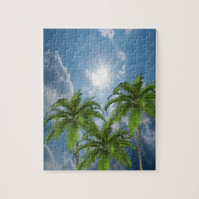 Puzzle Palm Tree (Vertical)
