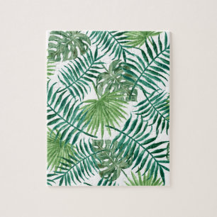 Puzzle Palmette botanique tropicale de plante