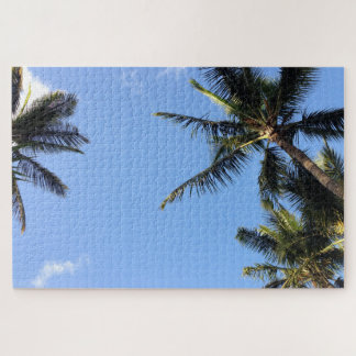 Puzzle Palmiers de plage exotiques d'Hawaï