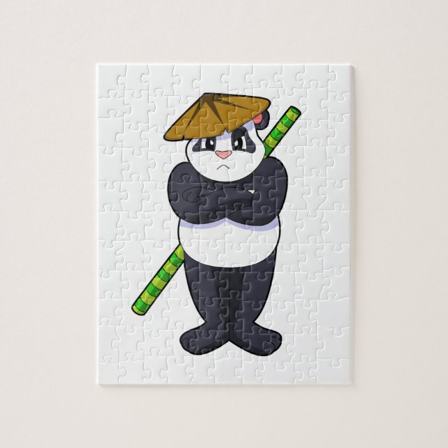 Puzzle Panda à Stick combat Martial arts.PNG (Vertical)