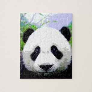 Puzzle Panda Eyes