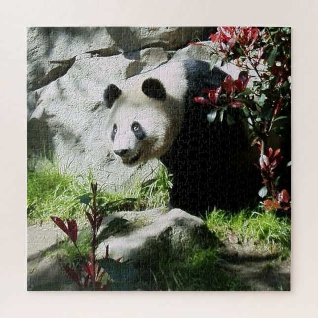 Puzzle Panda Ours Sourire (Vertical)
