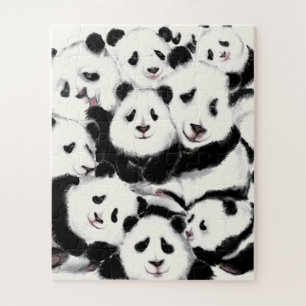 Puzzle Pandas - Pandemic - Big Hugs - Drawings Collection