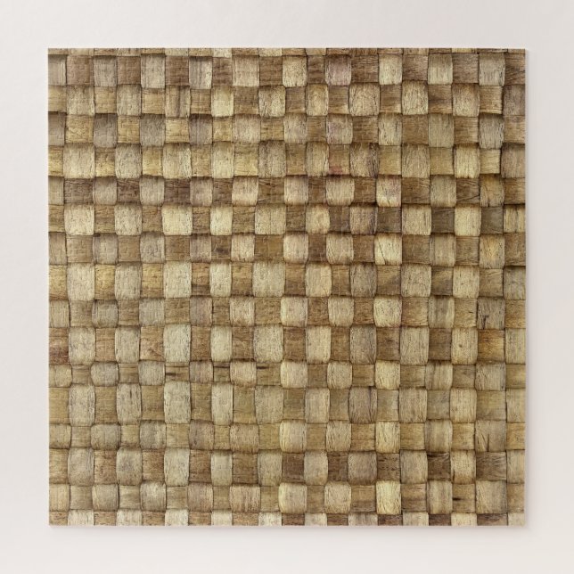 Puzzle Panier d'artisanat Texture sans couture (Vertical)