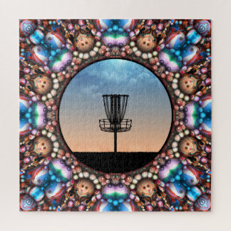 Puzzle Panier de golf sur disque