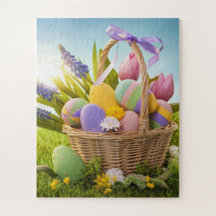 Puzzle Panier de Pâques
