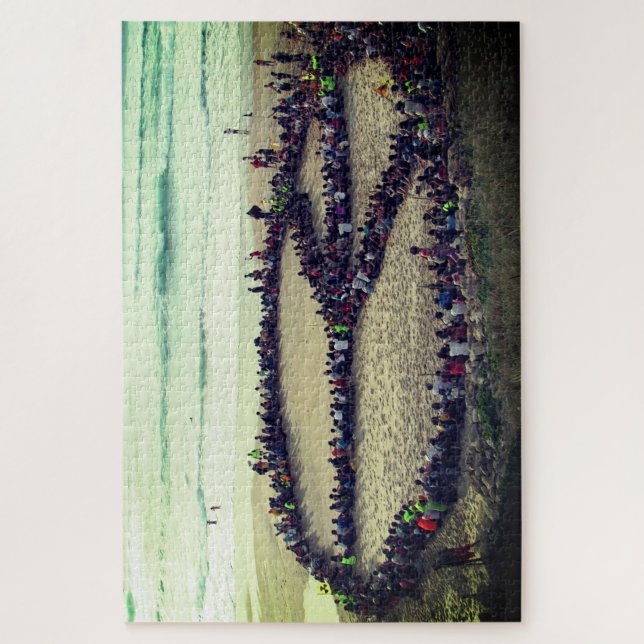 Puzzle Panneau de paix (Vertical)