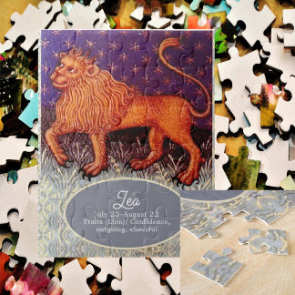 Puzzle Panneau Lion Zodiac Lion Horoscope Anniversaire