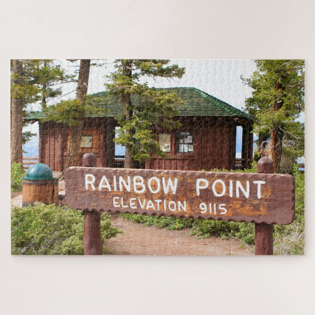 Puzzle Panneau Rainbow Point, Bryce Canyon, Utah (Horizontal)