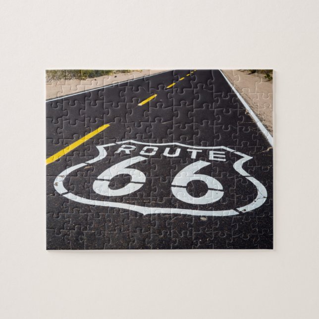 Puzzle Panneau routier Route 66, Arizona (Horizontal)