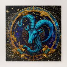 Panneau Zodiac Capricorn Puzzle, 20"x20" 676 pcs.