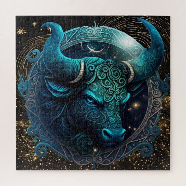 Puzzle Panneau Zodiac Taurus Puzzle, 20"x20" 676 pcs. (Vertical)