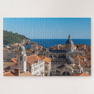 Puzzle Panorama de la ville de Dubrovnik - Croatie