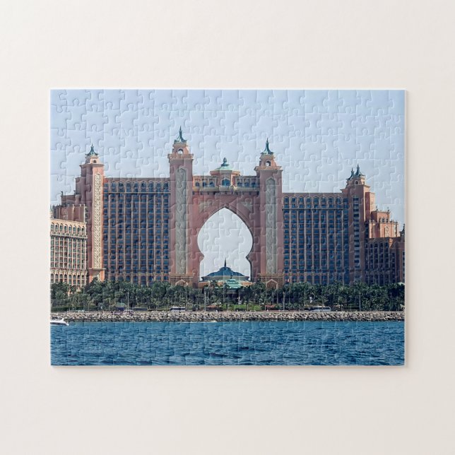 Puzzle Panorama sur Atlantis le Palm, Dubaï (Horizontal)