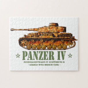Puzzle Panzer IV D Guerre mondiale Deux Allemands 2ÈME GU