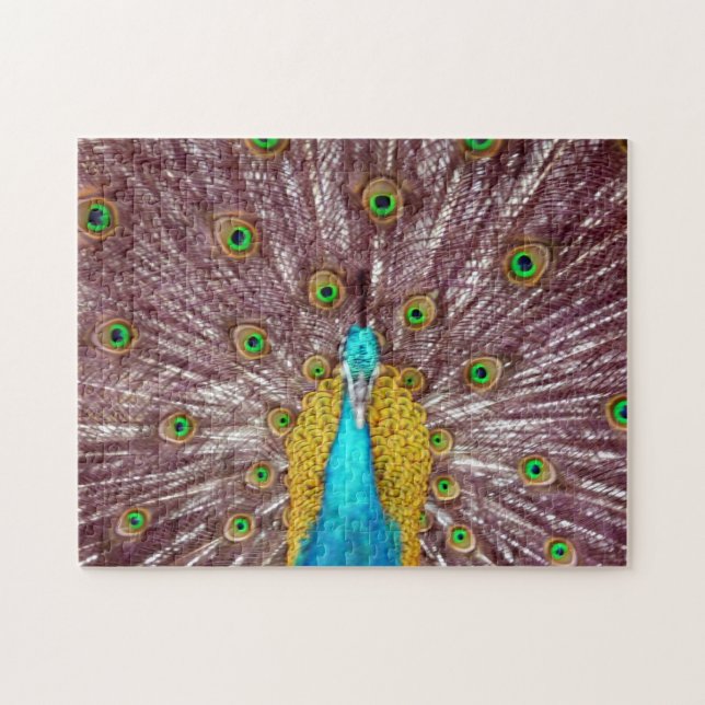 Puzzle paon fier (Horizontal)