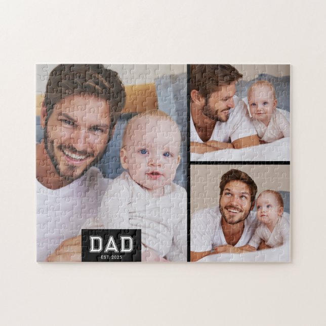 Puzzle Papa a établi une photo moderne 3 (Horizontal)