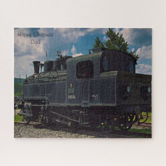 Puzzle Papa de Noël. (Horizontal)