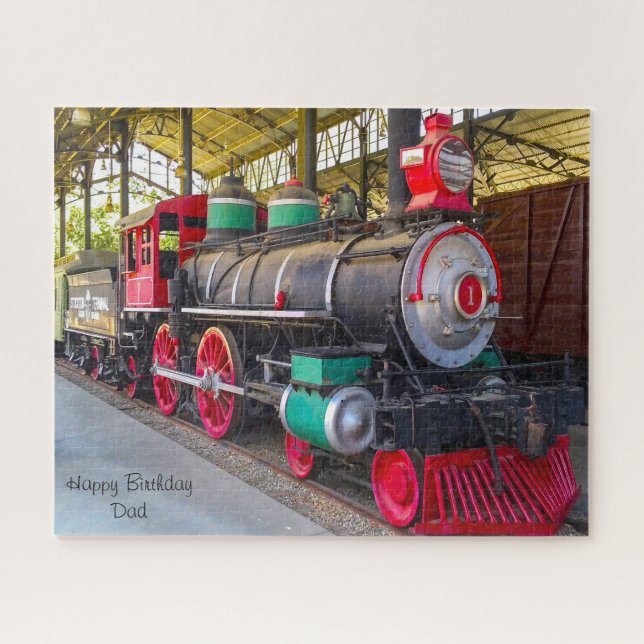 Puzzle Papa, joyeux anniversaire. (Horizontal)