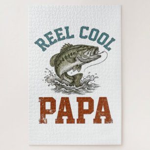 Puzzle Papa pêche super cool pour la fête des pères
